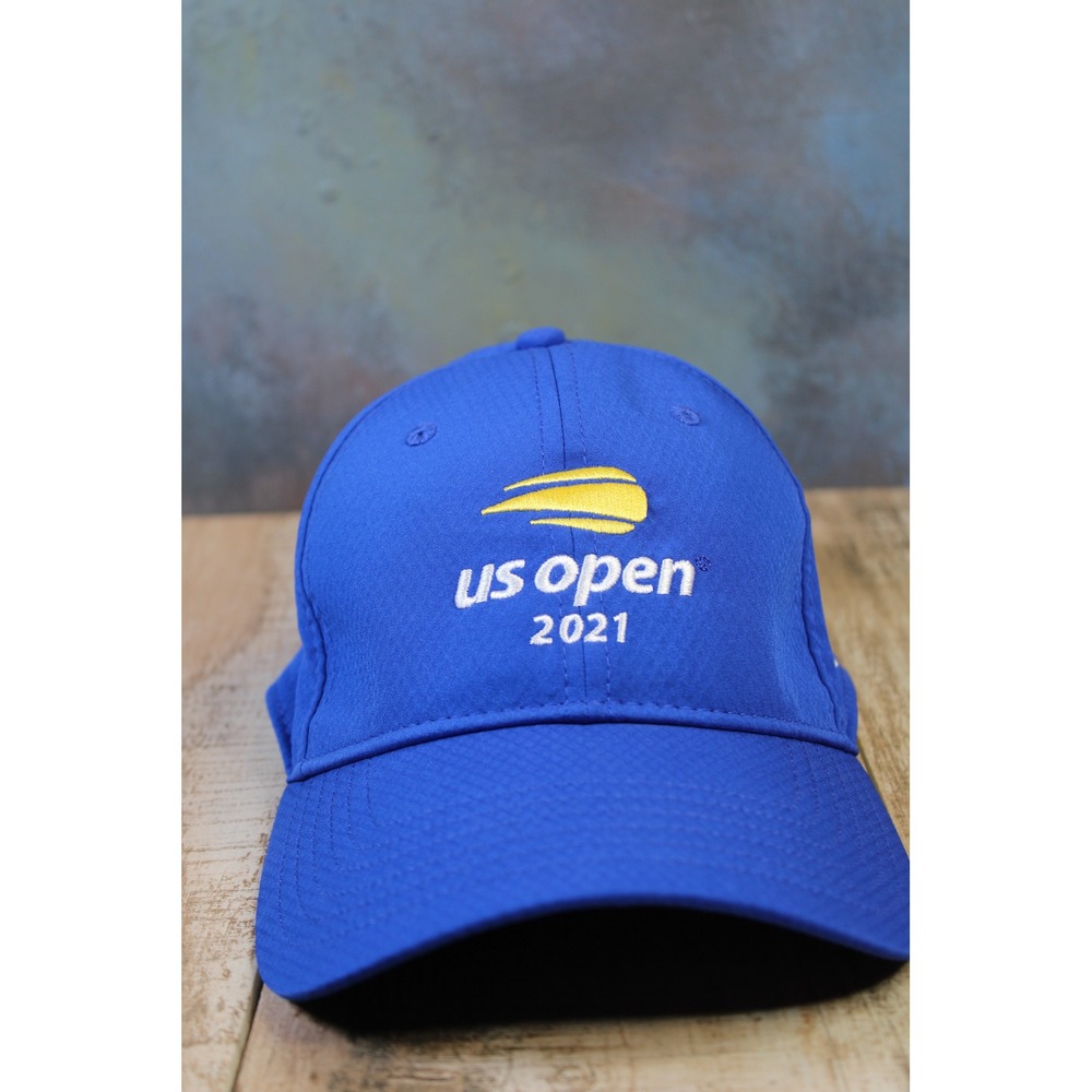 Under Armour US Open 2021 Tennis Hat Blue Adjustable Performance Cap OSFA
